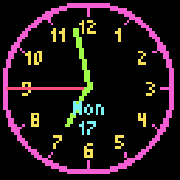 pinkclockx2